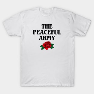 The Peaceful Army // Black T-Shirt